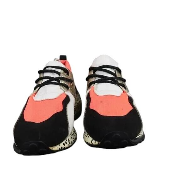 Steve Madden Shoes Womens 8 Fashion Sneakers Animal Print Casual Lifestyle Cliff - Picture 4 of 13